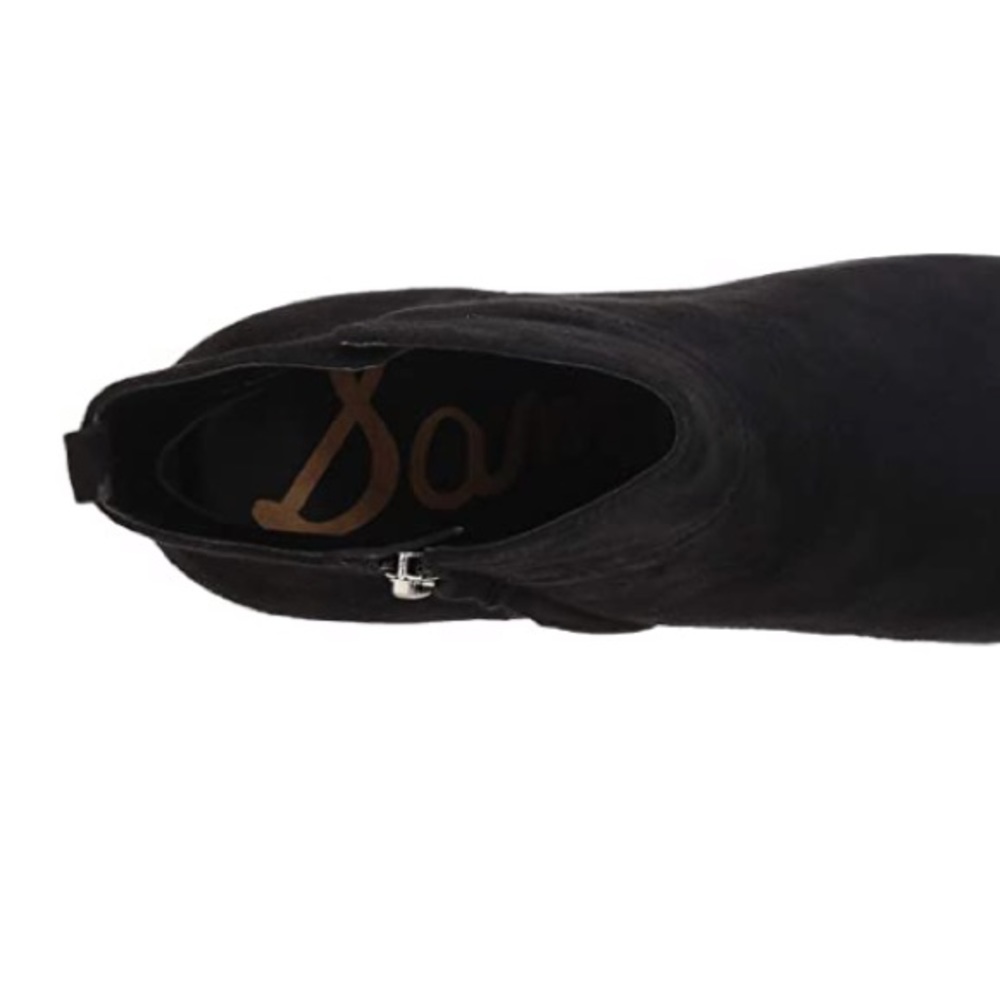 NEW🤩Sam Edelman Sianna Black suede ankle boots - Picture 5 of 7